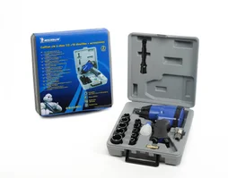 Coffret clé à choc 1/2 avec 10 douilles et accessoires, MICHELIN