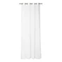 Voilage transparent, Abby blanc l.140 x H.280 cm