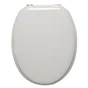Abattant WC bois blanc-blanc n°0 SENSEA Pop