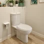Abattant WC bois blanc-blanc n°0 SENSEA Pop