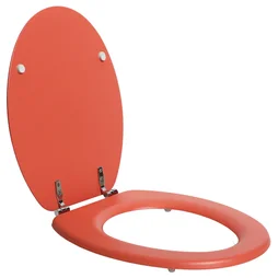Abattant  bois compressé Pop corail