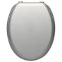 Abattant  bois compressé Pop gris