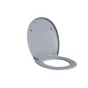 Abattant WC déclipsable avec frein de chute duroplast Remix gris