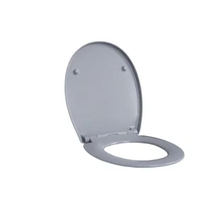 Abattant WC déclipsable avec frein de chute duroplast Remix gris
