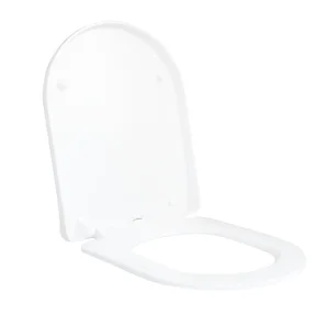 Abattant déclipsable avec frein de chute plastique thermodur REMIX, blanc