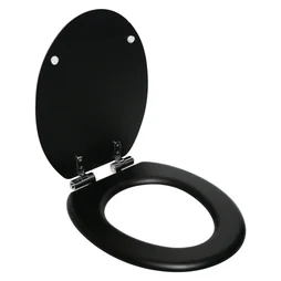 Abattant frein de chute bois noir SENSEA