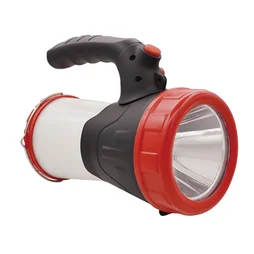 Projecteur rechargeable 340/100lm 345 mètres ip44 noir et rouge LEXMAN
