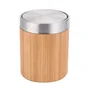 Poubelle de salle de bain 2.6 L bambou SENSEA