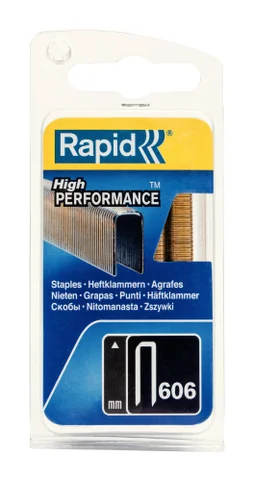 Lot De 600 Agrafes Étroites Rapid 606, 30 Mm