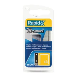 Lot De 1650 Agrafes Fil Fin Rapid 13, 8 Mm