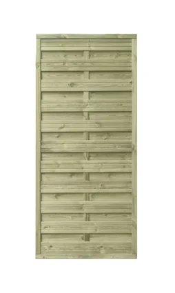 Panneau Bois Occultant Anna, L.90 X H.200 Cm, Naturel