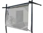 Rideau brise-soleil gris pour tonnelle BSO3