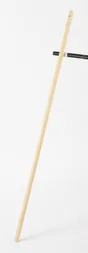 Manche en bois pour balai cantonnier, L.140 cm