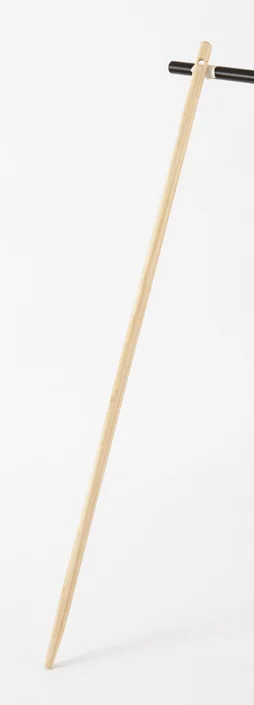 Manche en bois pour balai cantonnier GEOLIA, L.120 cm