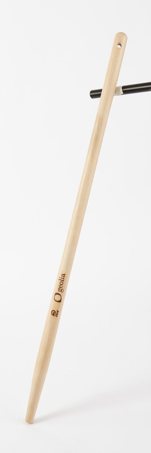 Manche pomme en bois pour bêche GEOLIA, L.110 cm