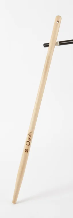 Manche pomme en bois pour bêche GEOLIA, L.110 cm