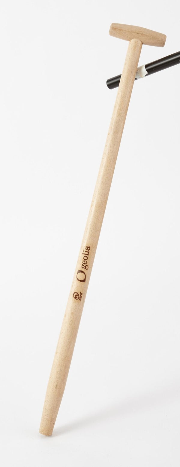 Manche en bois pour fourche bêche GEOLIA, L.90 cm