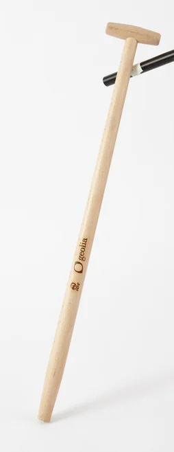 Manche en bois pour fourche bêche GEOLIA, L.90 cm