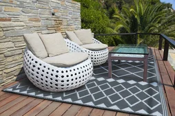 Tapis rectangulaire, l.120 x L.180 cm Cadix