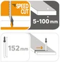 Lot De 2 Lames Pour Bois Dexter Coupe Rapide 5-100 Mm