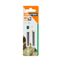 Lot De 2 Lames Pour Bois Dur Dexter Coupe Rapide 5-50 Mm