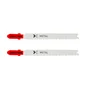 Lot De 2 Lames Pour Métal Dexter Coupe Droite 2.5-6 Mm