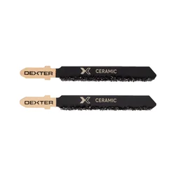 Lot De 2 Lames Pour Faïence Dexter Coupe Droite 5-10 Mm