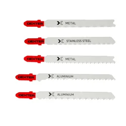 Lot De 5 Lames Pour Métal Dexter Coupe Droite 0.5-15 Mm