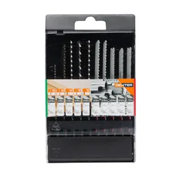 Lot De 10 Lames Pour Bois Et Métaux Dexter Coupe Droite 0.5-50 Mm