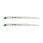 Lot De 2 Lames Bois Coupe Droite 190 Mm Dexter Pour Scie Sabre