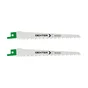 Lot De 2 Lames Bois Coupe Droite 6-100 Mm Dexter Pour Scie Sabre