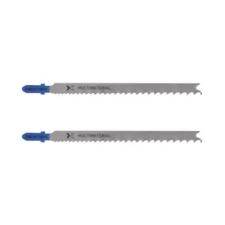 Lot De 2 Lames Pour Multimatériau Dexter Coupe Droite 5-65 Mm