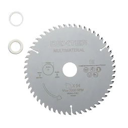 Lame De Scie Circulaire Pour Aluminium Et Bois Dexter 190 X 30 Mm