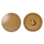 Cache-Vis Plastique Marron Standers, Diam.4.5 Mm