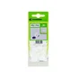 Cache-Vis Plastique Blanc Standers, Diam.6 Mm