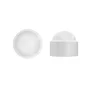Lot De 4 Cache-Vis Plastique Blanc Standers