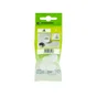 Lot De 4 Cache-Vis Plastique Blanc Standers