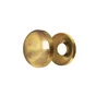 Lot De 4 Cache-Vis Laiton Or Standers
