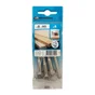 Lot De 4 Tirefond Inox Tête 6 Pans Standers, Diam.8 Mm X L.60 Mm