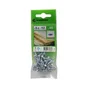 Lot De 45 Vis Acier Tête Fraisée Standers, Diam.3.5 Mm X L.12 Mm