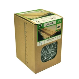 Lot De 500 Vis Acier Tête Fraisée Standers, Diam.4 Mm X L.40 Mm
