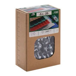 Lot De 100 Vis Autoperceuse Acier Tête 6 Pans Clé 6 Pans Mâle Standers X L.25.0