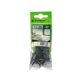 Lot De 30 Vis Acier Trompette Phillips Standers X L.25 Mm