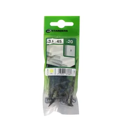 Lot De 20 Vis Acier Trompette Phillips Standers X L.45 Mm