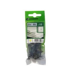 Lot De 15 Vis Acier Trompette Phillips Standers X L.55 Mm