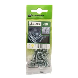 Lot De 30 Vis Autoperceuse Acier Tête Fraisée Phillips Standers X L.9.5 Mm