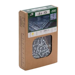 Lot De 200 Vis Autoperceuse Acier Tête Fraisée Phillips Standers X L.13 Mm