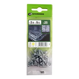 Lot De 25 Vis Autoperceuse Acier Tête Fraisée Phillips Standers X L.9.5 Mm