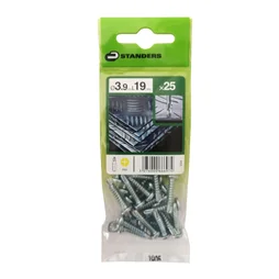 Lot De 25 Vis Autoperceuse Acier Tête Fraisée Phillips Standers X L.19 Mm
