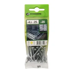Lot De 20 Vis Autoperceuse Acier Tête Fraisée Phillips Standers X L.25 Mm